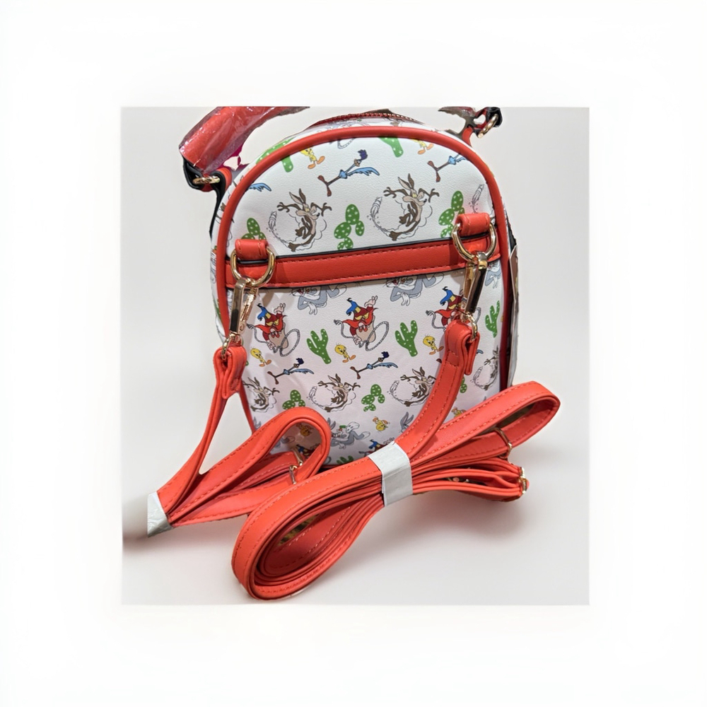 Looney Tunes x Unique Vintage Mini Fringe Backpack Limited Edition - Picture 5 of 10